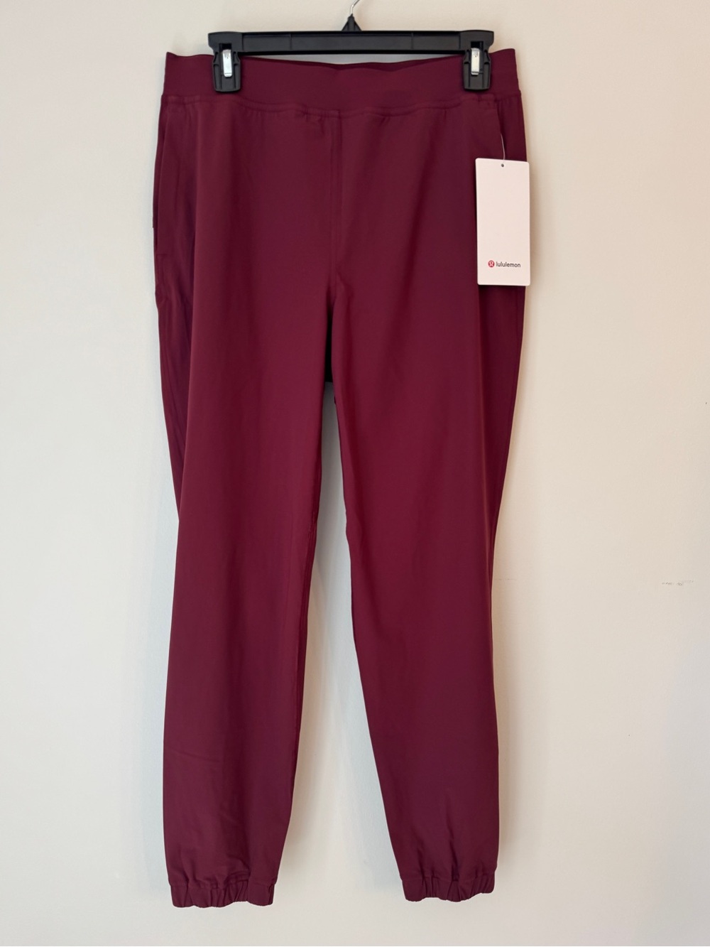 Lululemon Adapted State High Rise Jogger 28” Inseam, NWT, Burgundy
